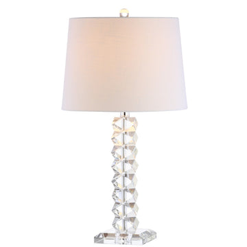 Julia 25.5" Crystal LED Table Lamp - JONATHAN Y